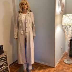 Venus Williams Leather Trench and Pants set